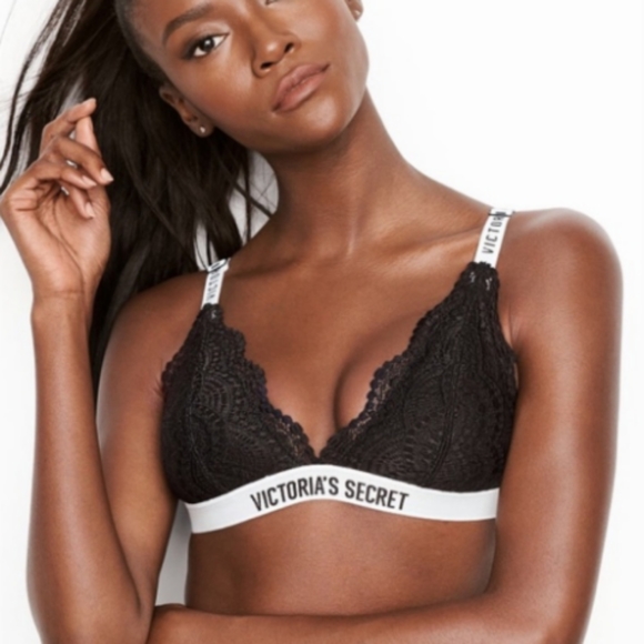 Victoria's Secret Lace and Logo Bralette - Picture 16 of 16